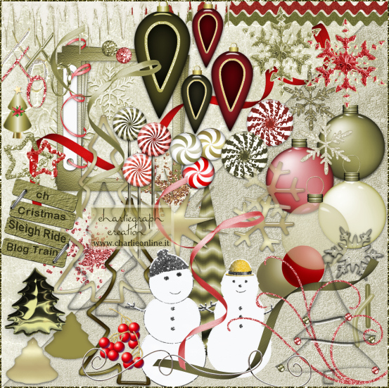 a Christmas ScrapKit